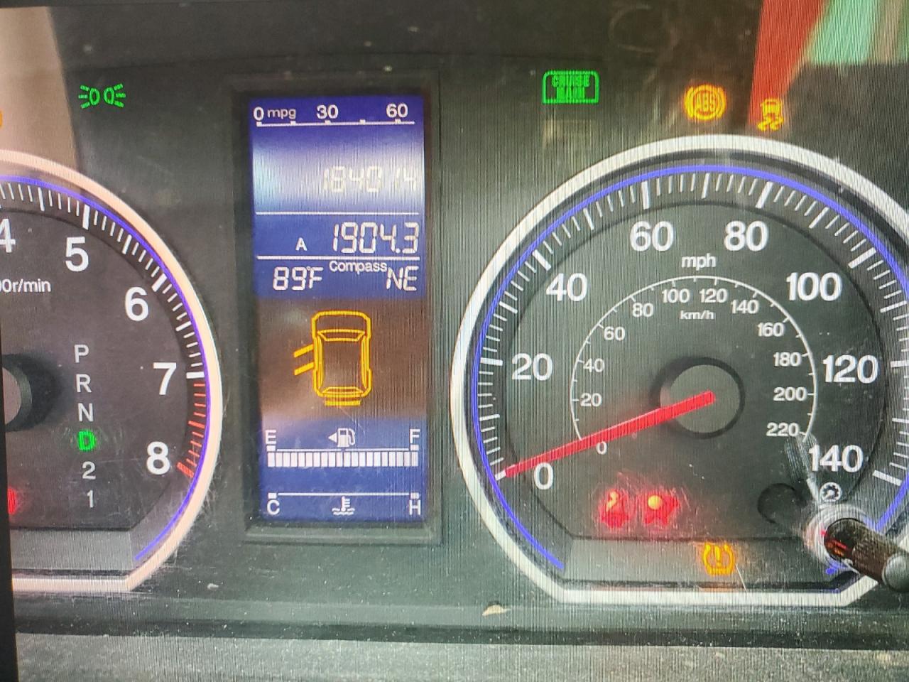 2011 HONDA CR-V EXL photo 9
