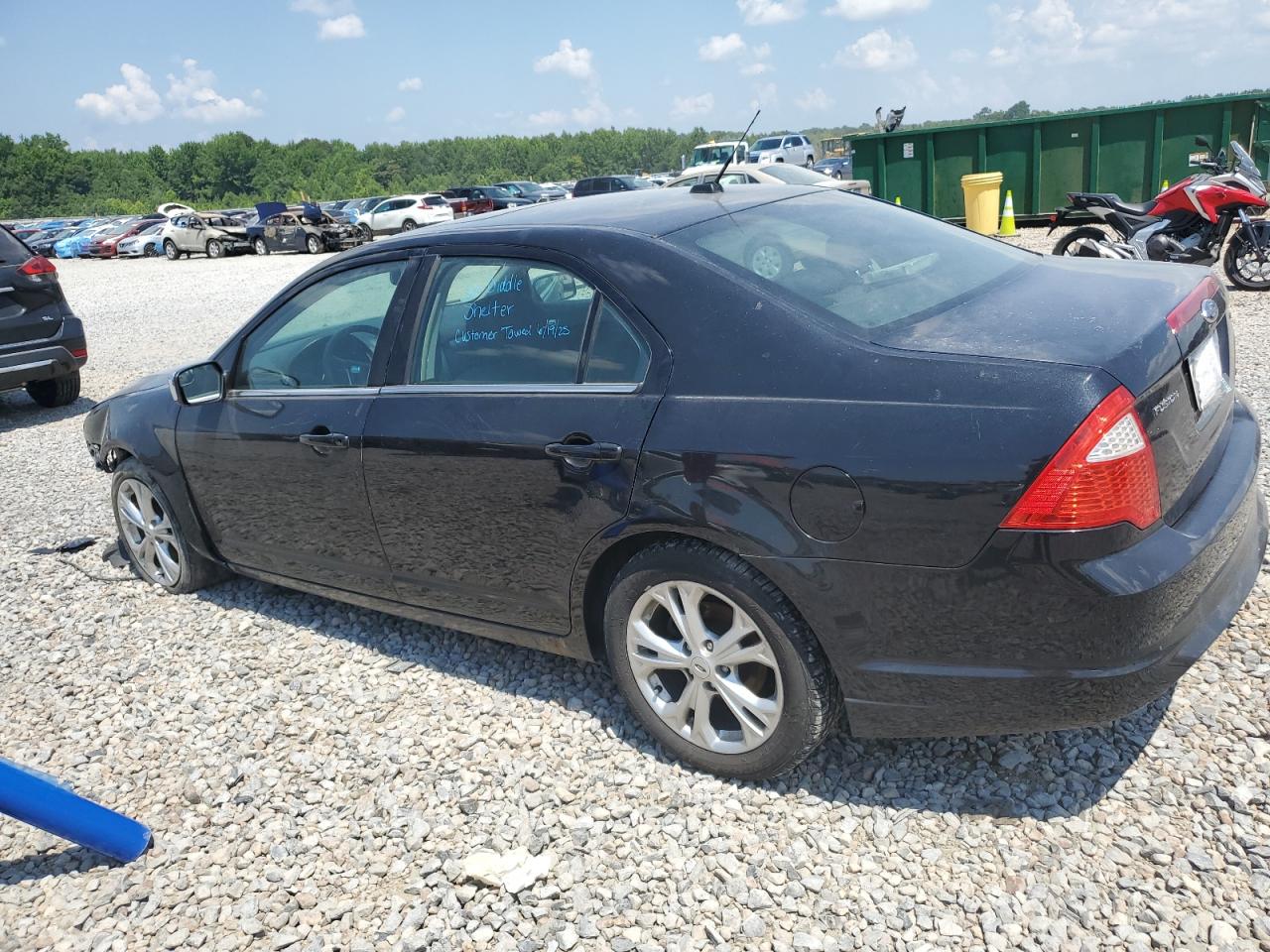 2012 FORD FUSION SE photo 3