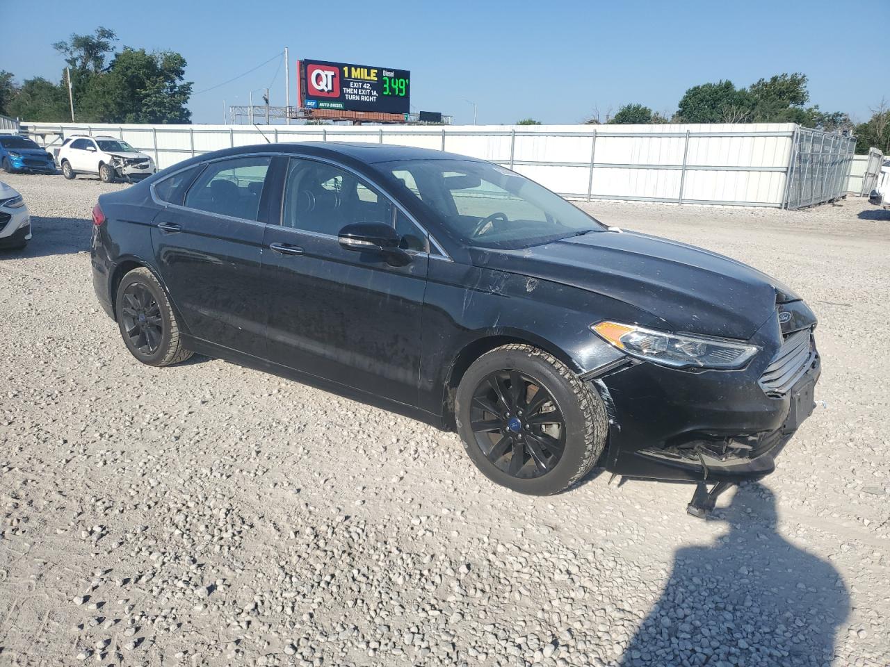 2017 FORD FUSION SE photo 10