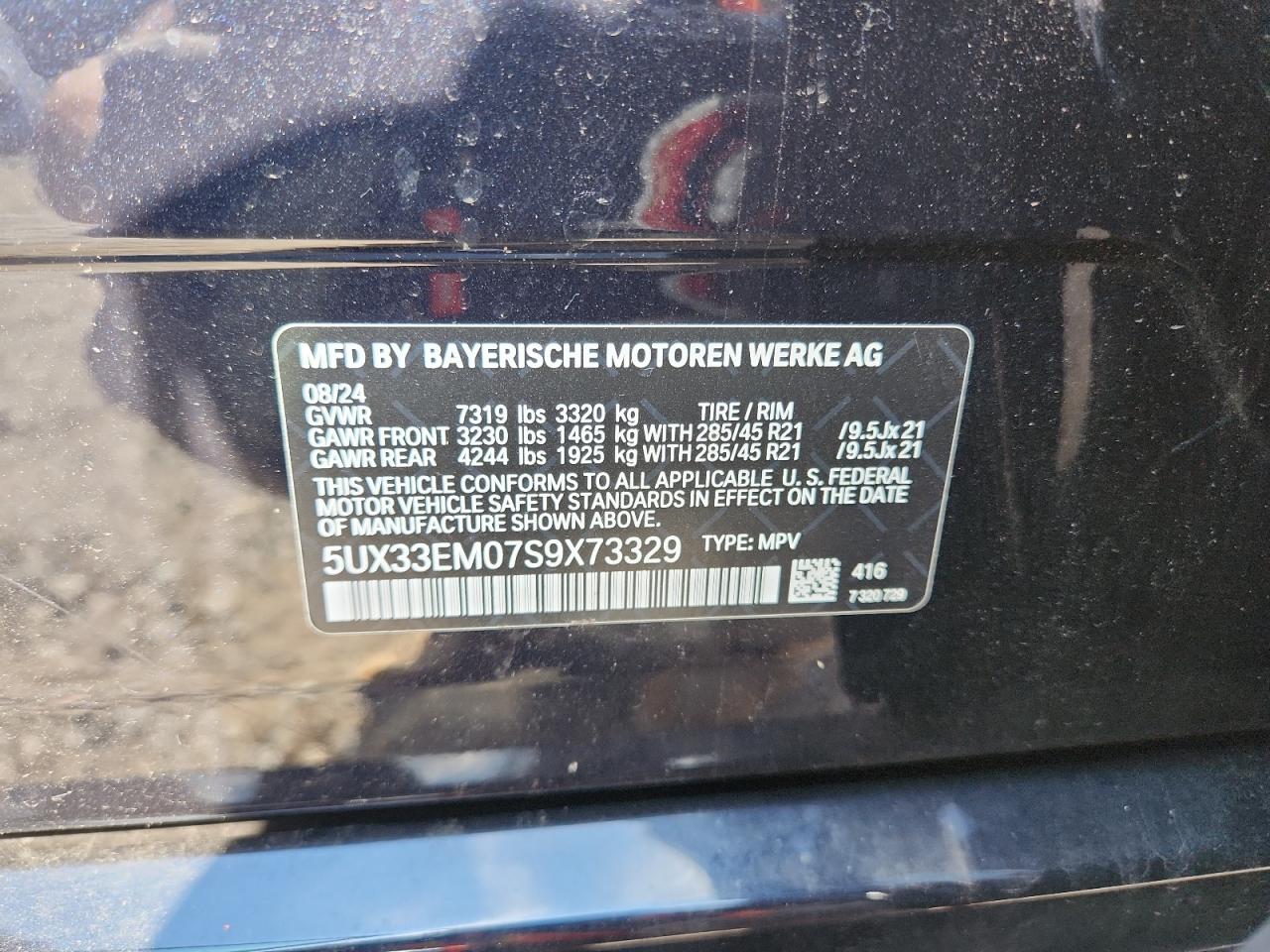 2025 BMW X7 M60I photo 37