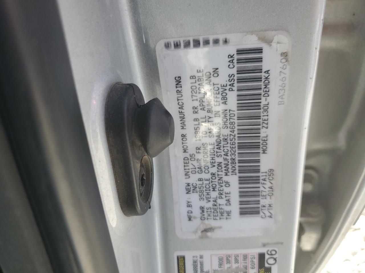 2005 TOYOTA COROLLA CE photo 34