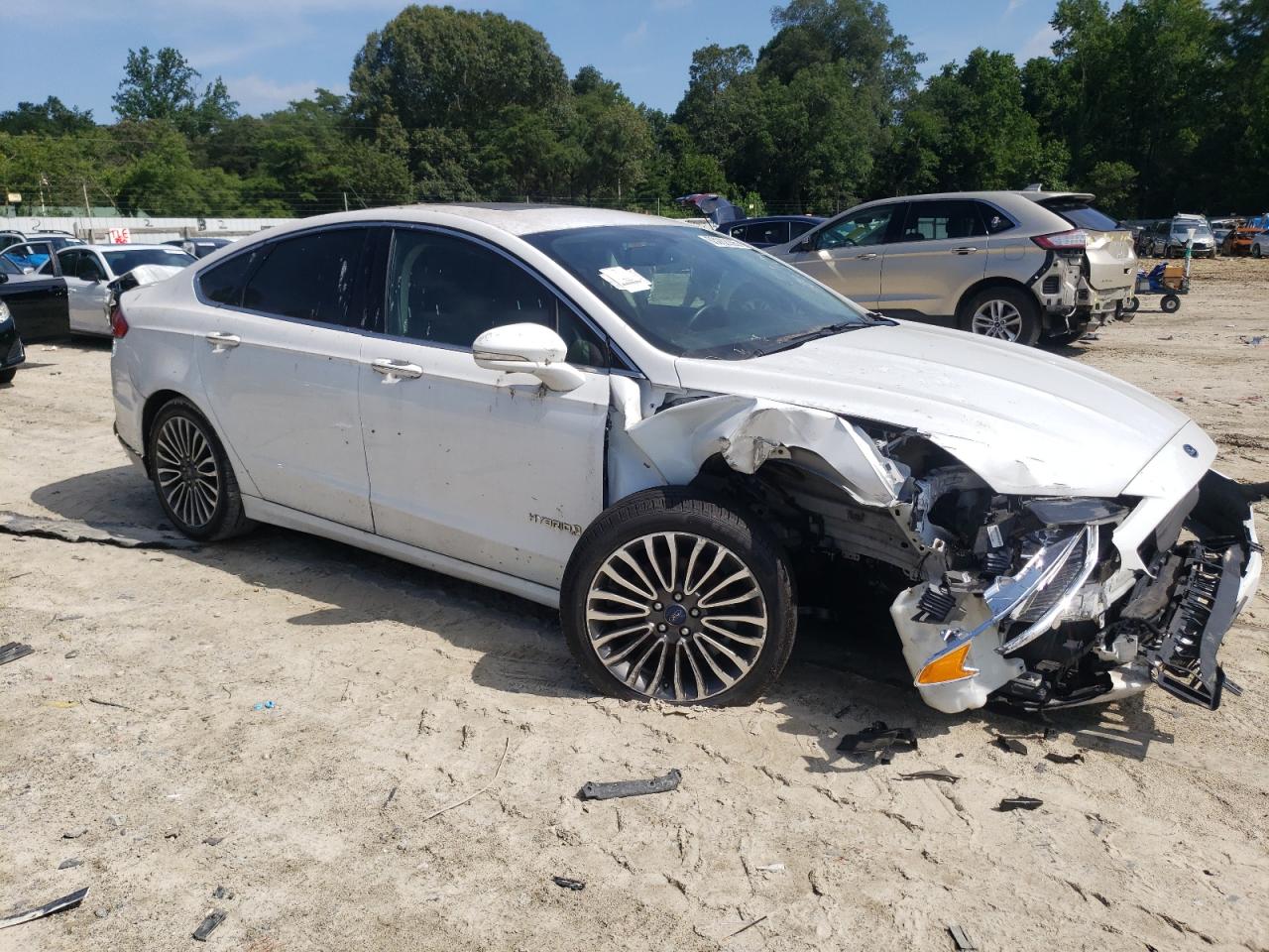 2017 FORD FUSION TITANIUM HEV photo 4