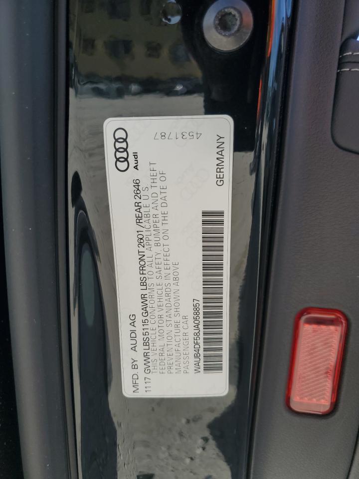 2018 AUDI S5 PREMIUM PLUS photo 37