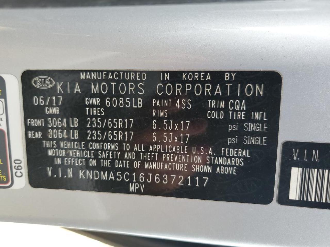 2018 KIA SEDONA L photo 25