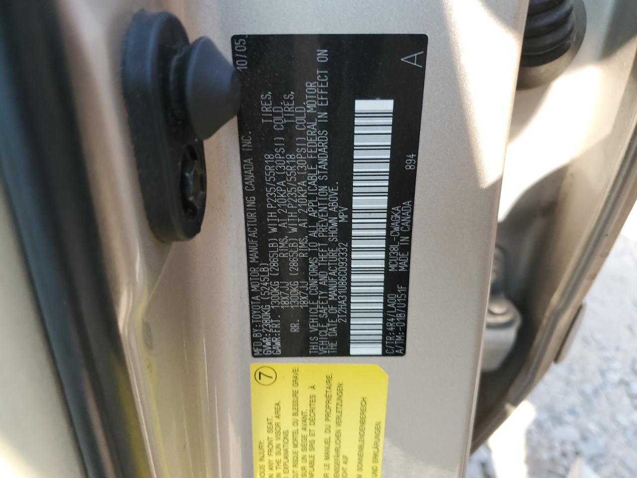 2006 LEXUS RX 330 photo 13