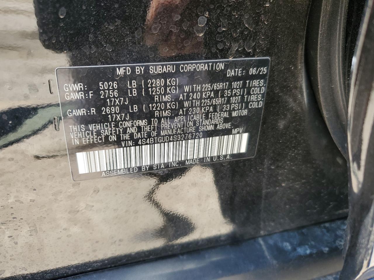 2025 SUBARU OUTBACK WILDERNESS photo 14