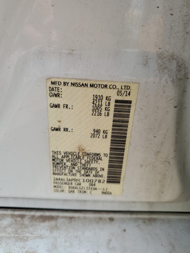 2015 NISSAN ALTIMA 2.5 photo 25