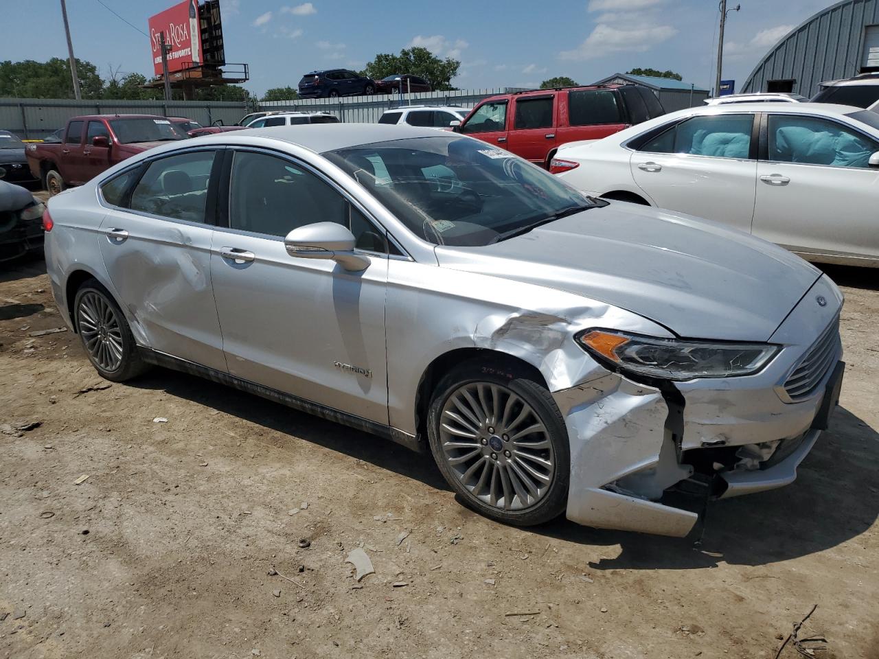 2017 FORD FUSION TITANIUM HEV photo 7