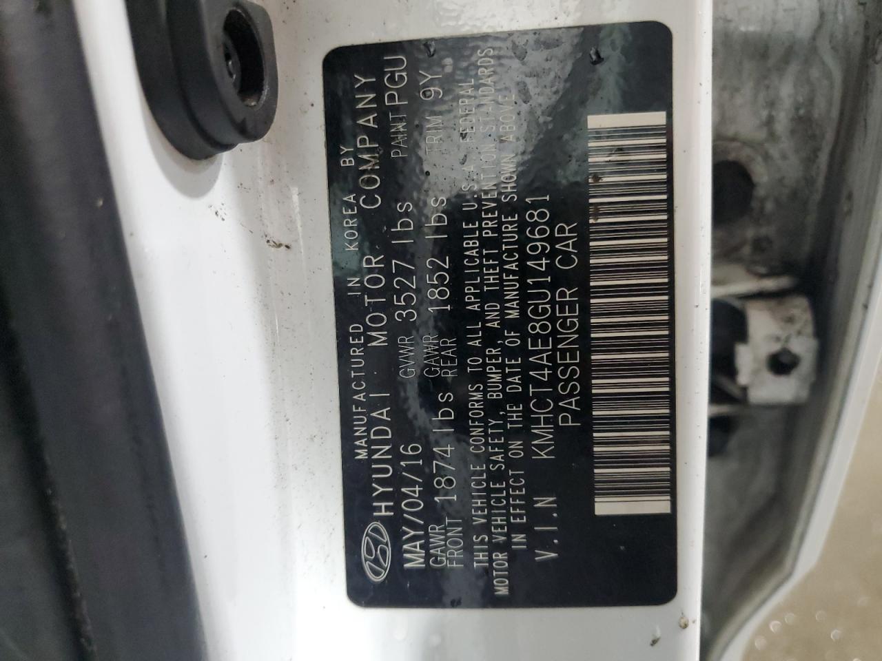 2016 HYUNDAI ACCENT SE photo 37