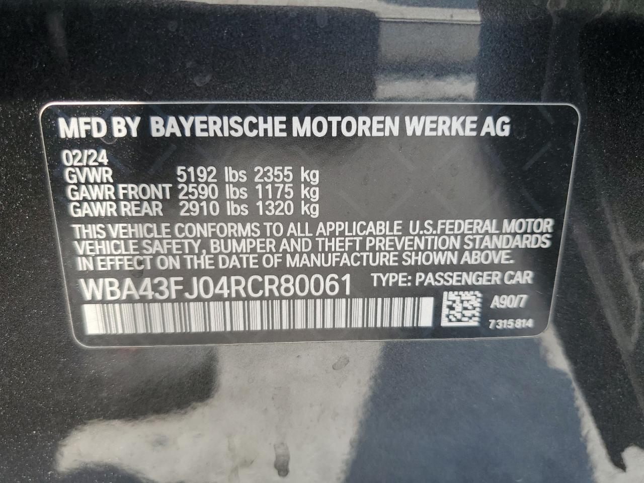2024 BMW 530 I photo 12