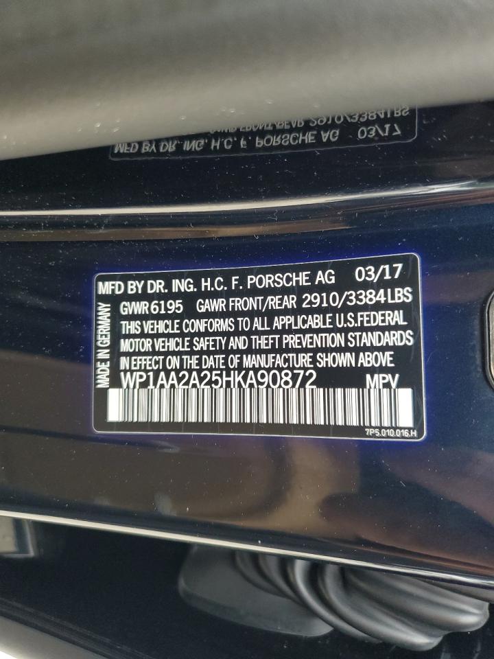 2017 PORSCHE CAYENNE photo 14