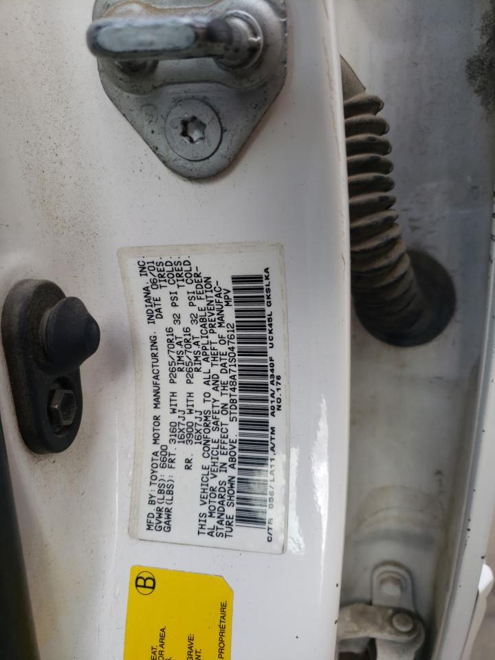 2001 TOYOTA SEQUOIA LIMITED photo 40