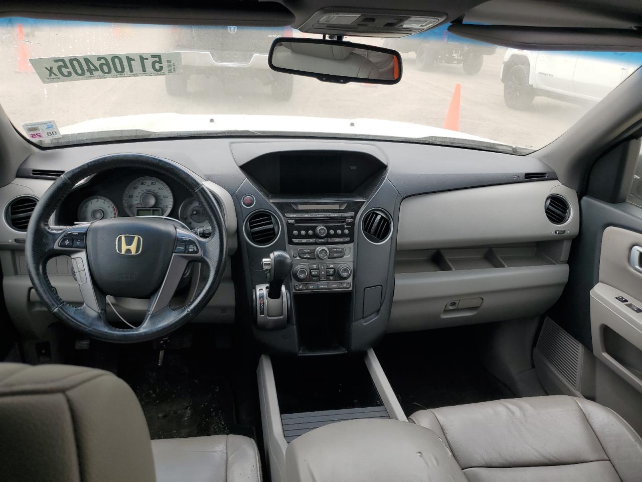 2012 HONDA PILOT EXL photo 15