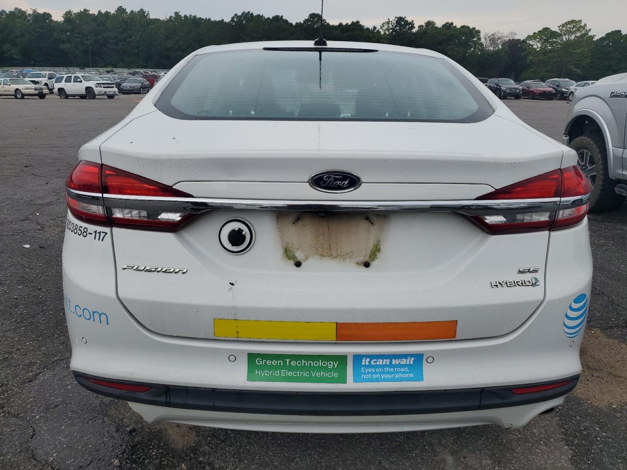 2017 FORD FUSION SE HYBRID photo 6