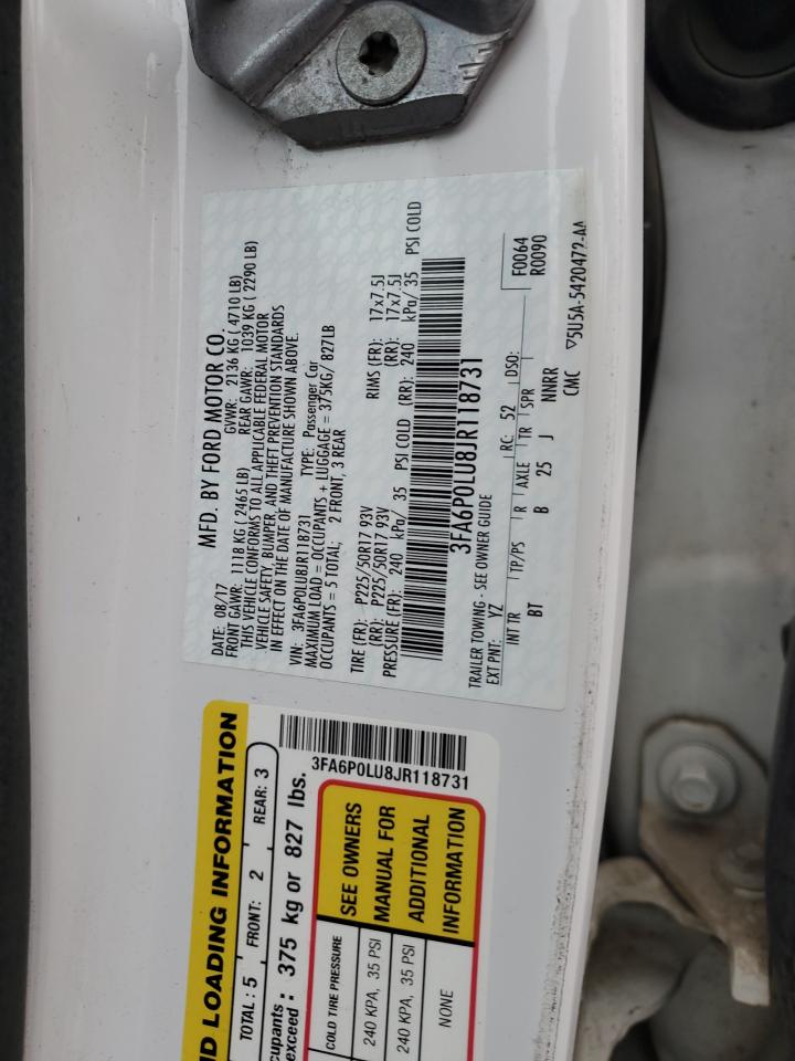 2018 FORD FUSION SE HYBRID photo 23