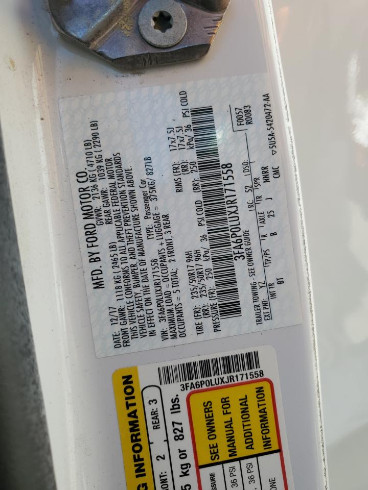 2018 FORD FUSION SE HYBRID photo 23