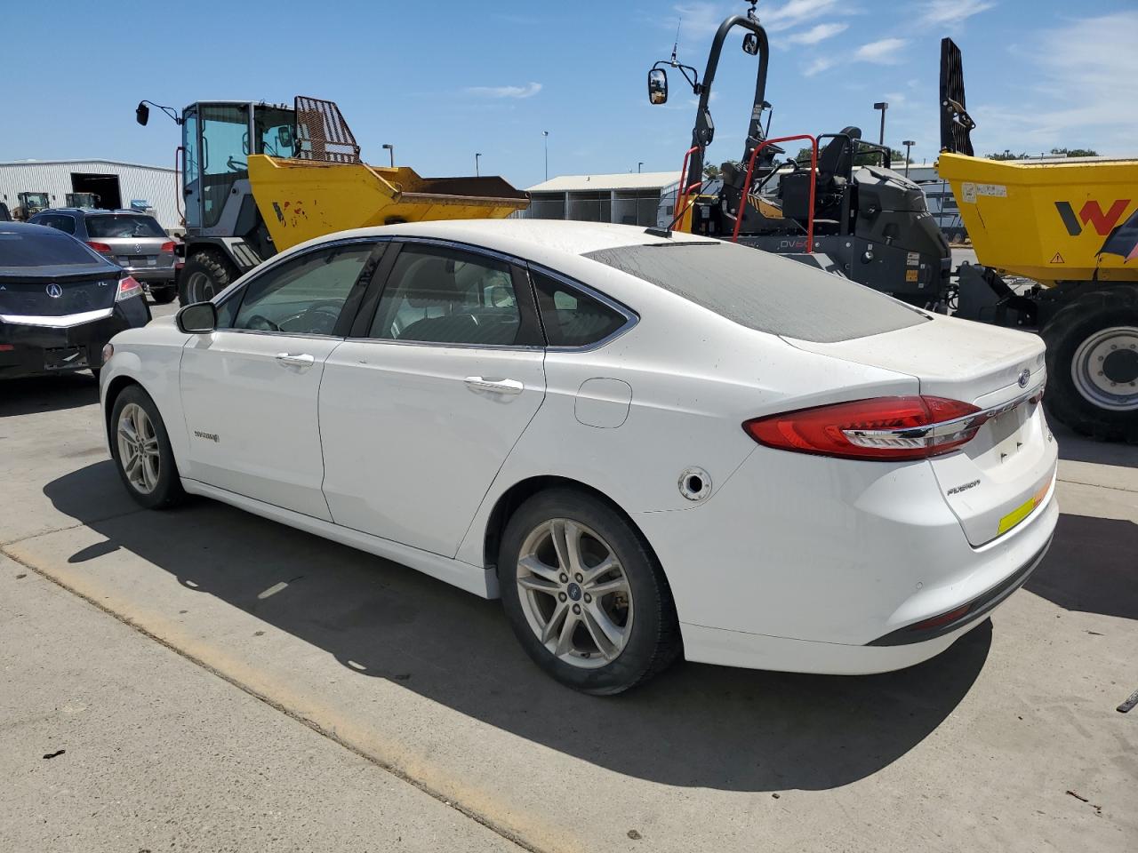 2018 FORD FUSION SE HYBRID photo 3