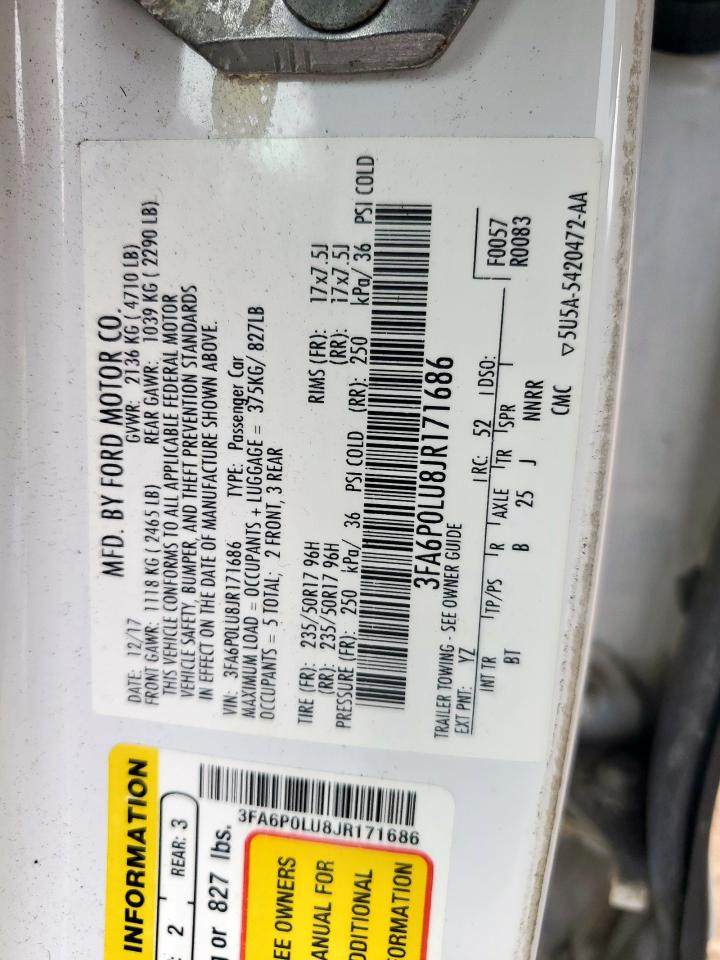 2018 FORD FUSION SE HYBRID photo 23