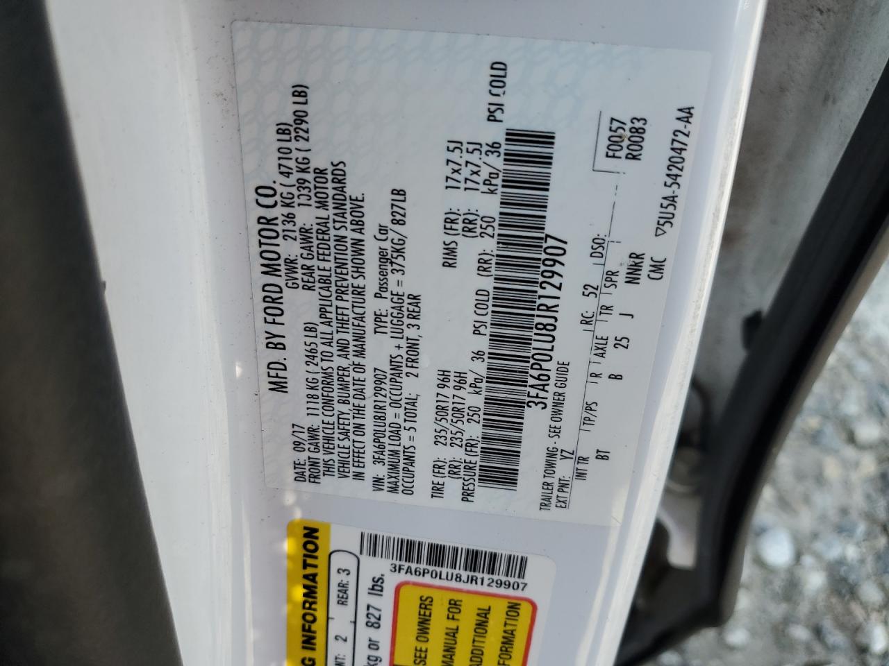 2018 FORD FUSION SE HYBRID photo 23