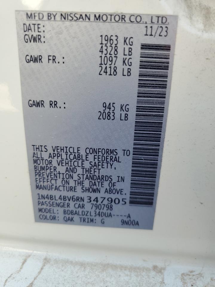 2024 NISSAN ALTIMA S photo 23