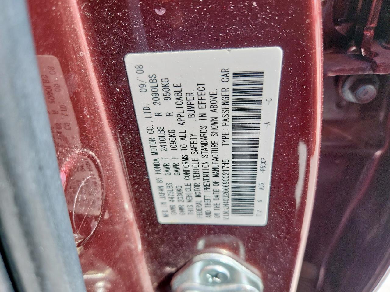 2009 ACURA TSX photo 12