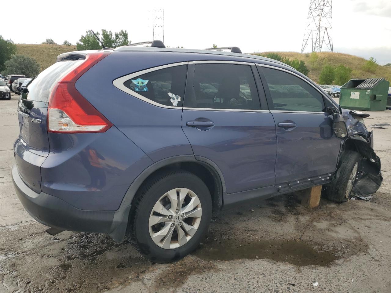 2012 HONDA CR-V EXL photo 5