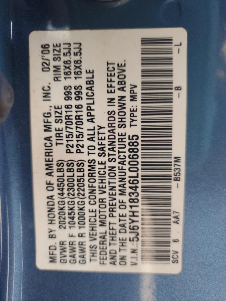 2006 HONDA ELEMENT LX photo 13