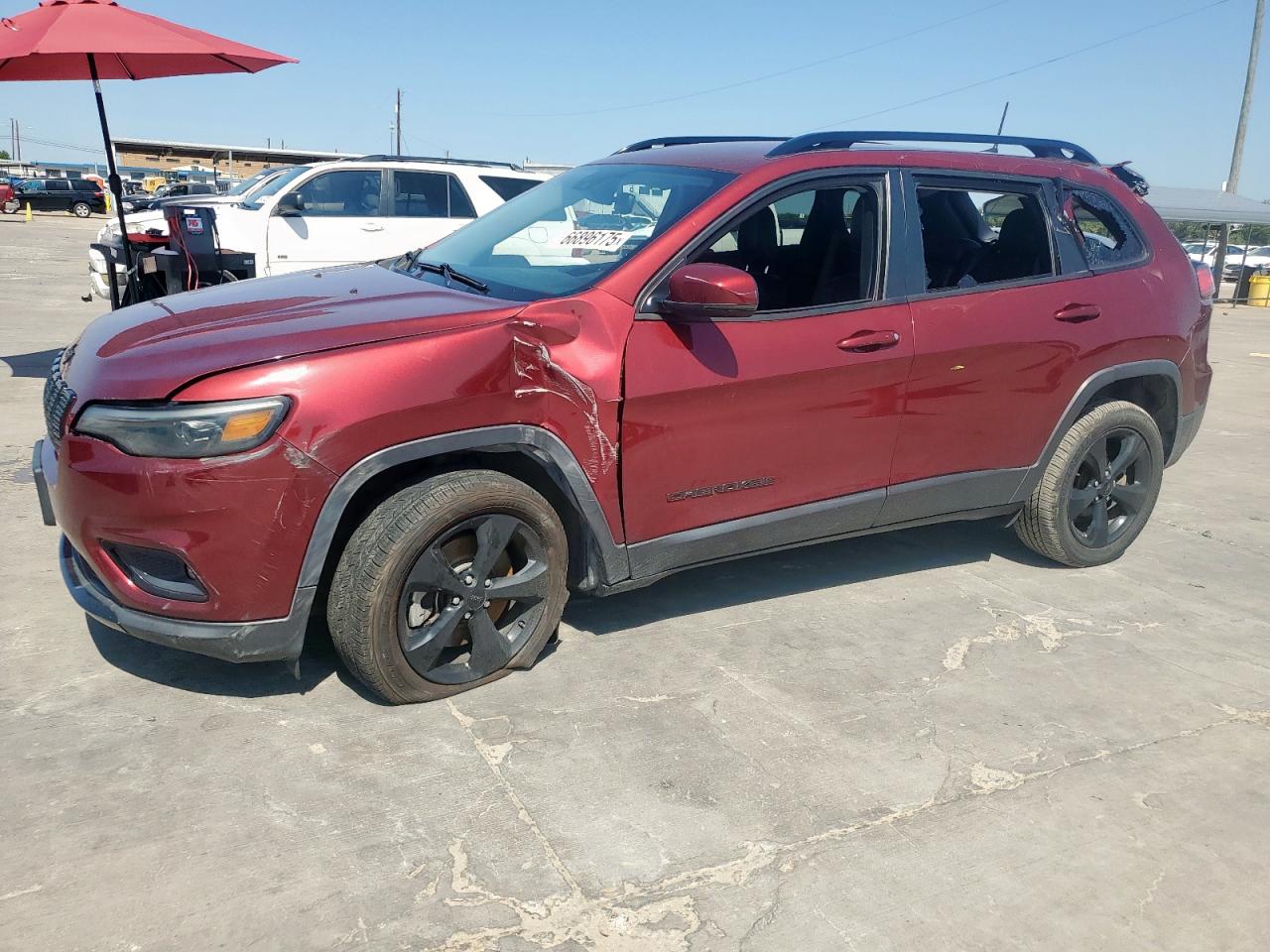 2021 JEEP CHEROKEE LATITUDE PLUS — SIDE damage — photo 1
