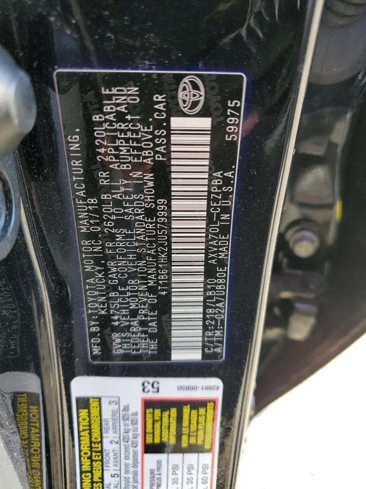 2018 TOYOTA CAMRY XSE photo 25