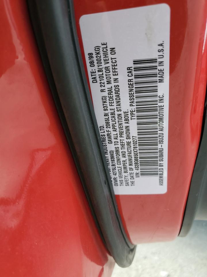 1999 SUBARU LEGACY photo 25
