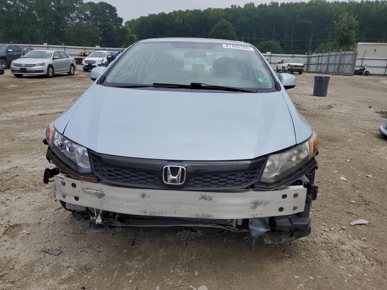 2012 HONDA CIVIC EX photo 5