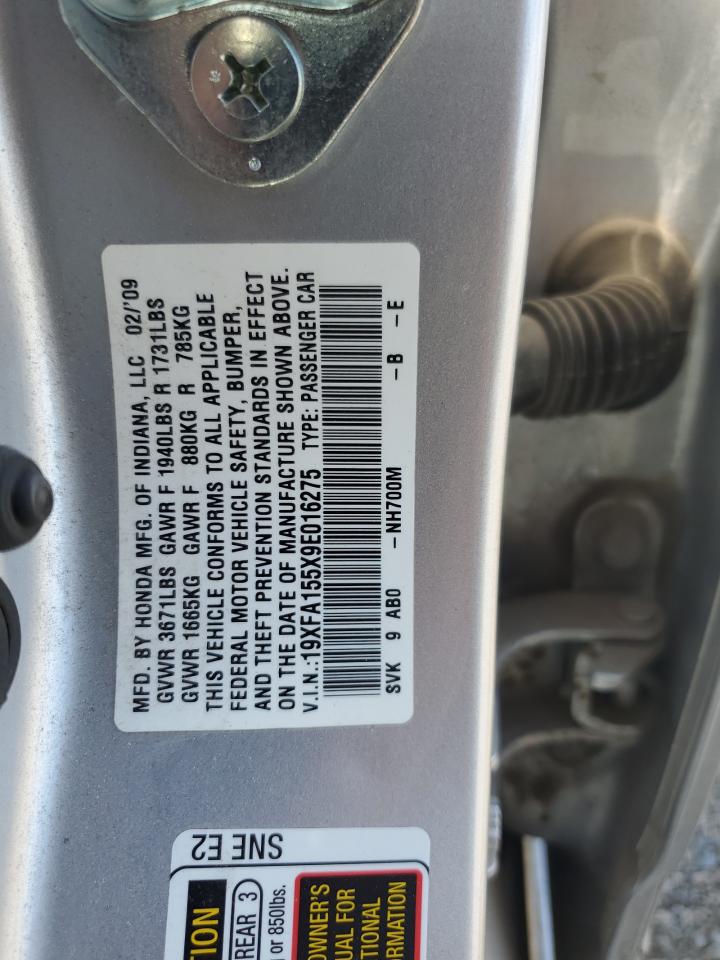 2009 HONDA CIVIC LX photo 34
