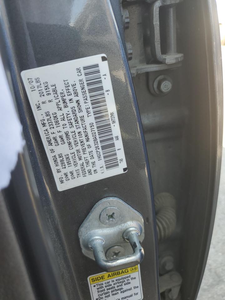 2008 HONDA ACCORD LX photo 37