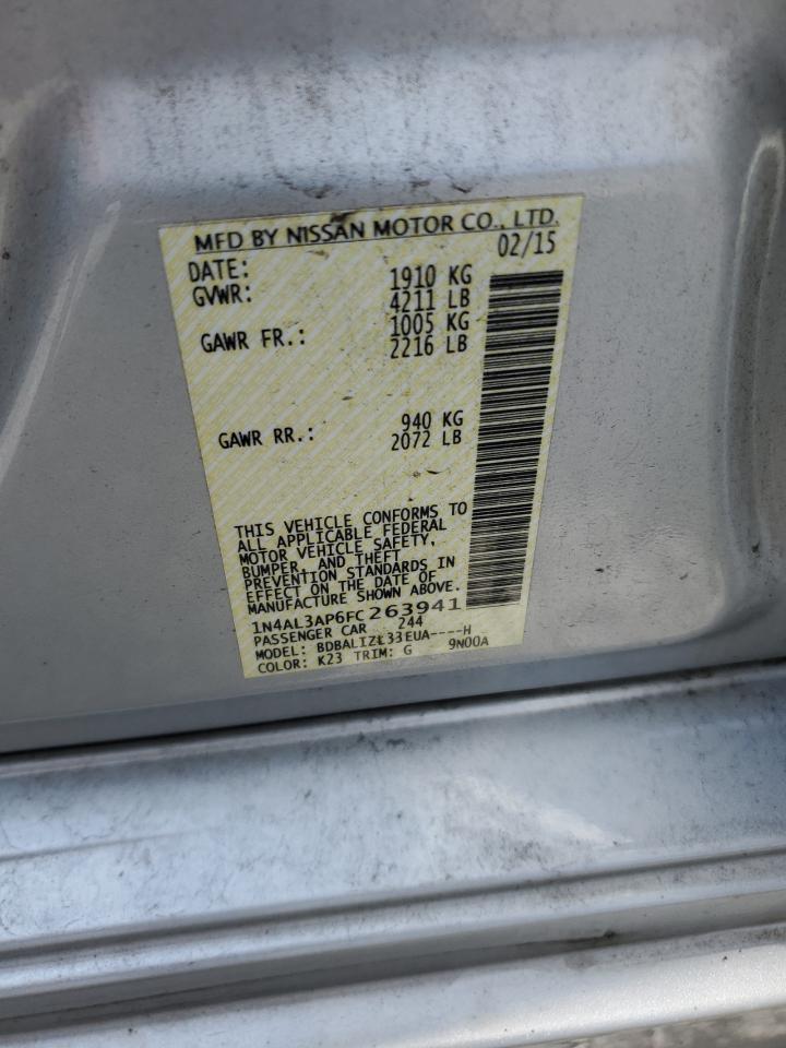 2015 NISSAN ALTIMA 2.5 photo 34