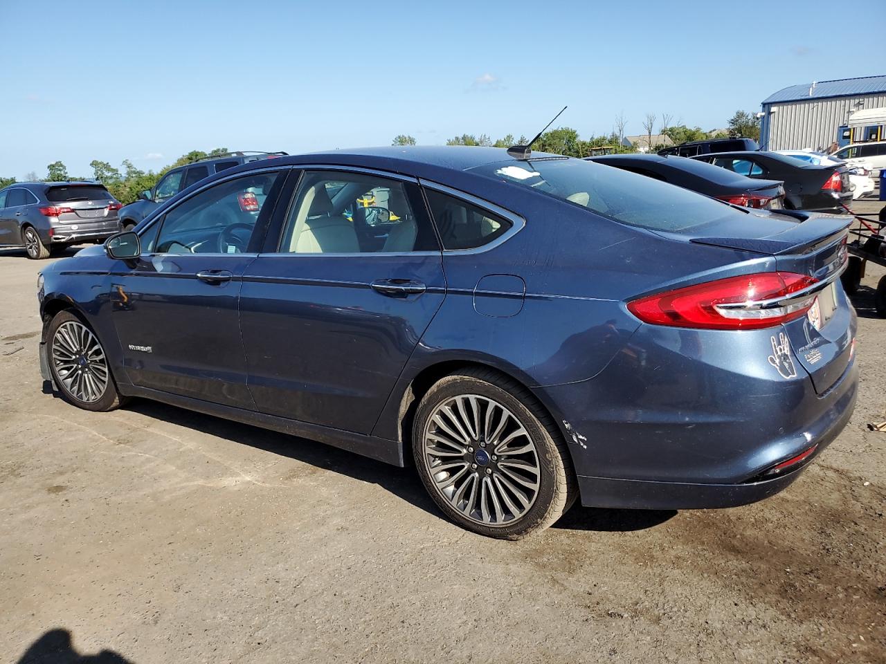 2018 FORD FUSION TITANIUM/PLATINUM HEV photo 5