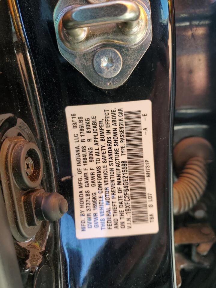 2016 HONDA CIVIC LX photo 23