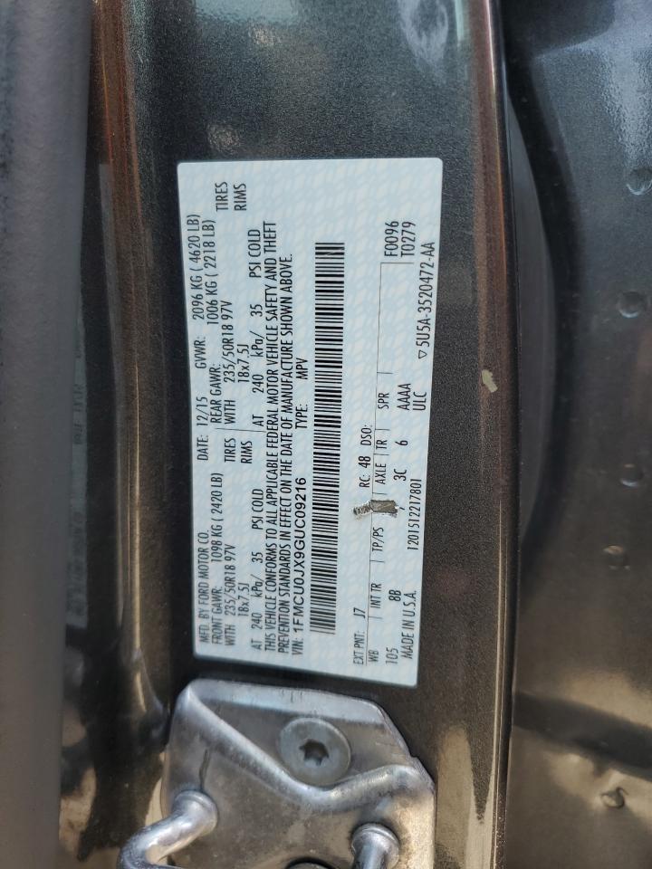 2016 FORD ESCAPE TITANIUM photo 27