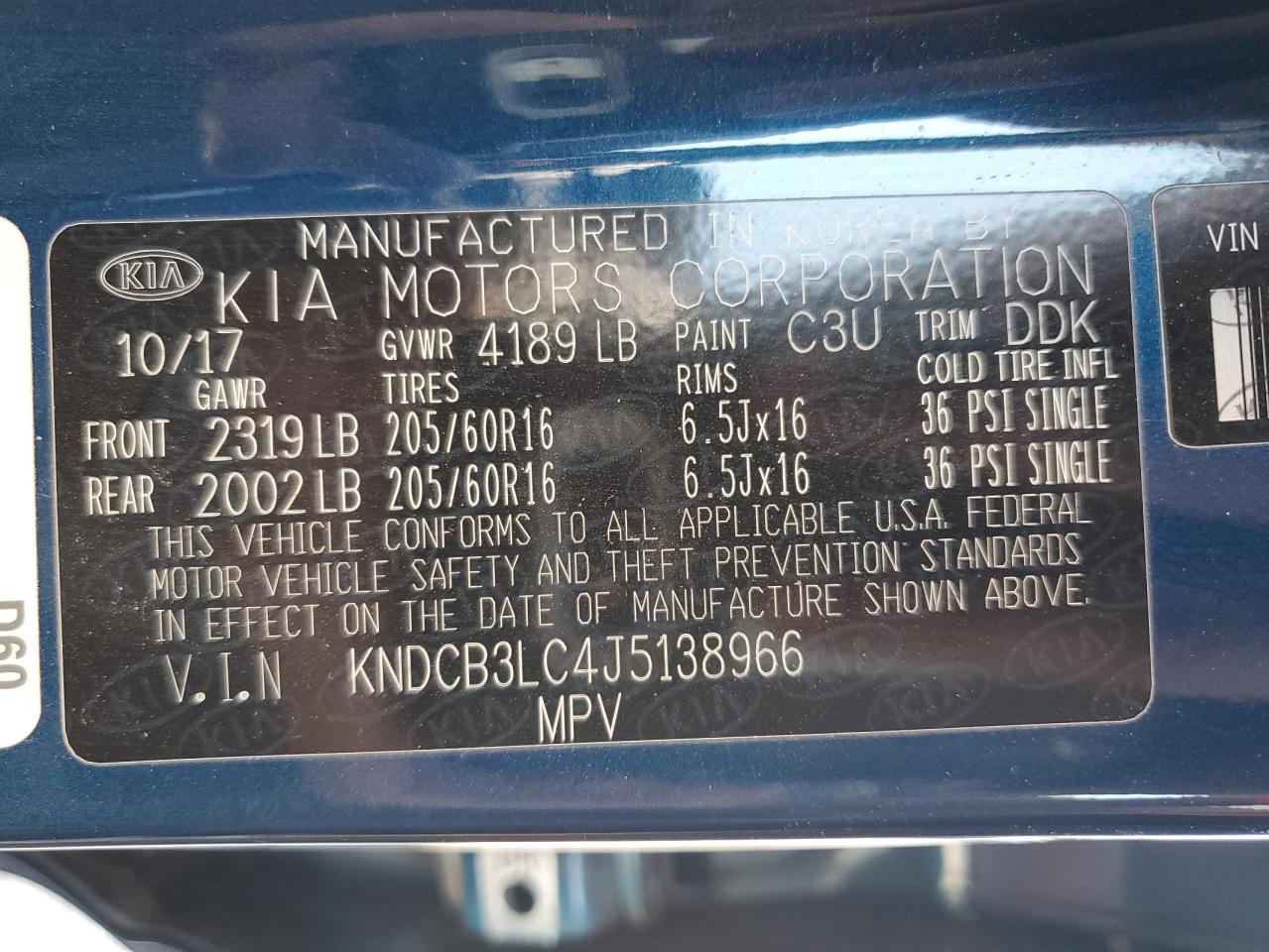 2018 KIA NIRO FE photo 27