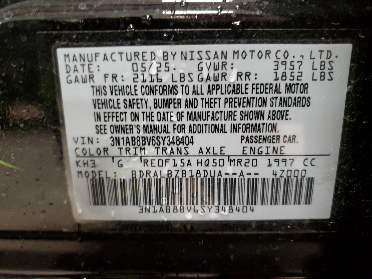 2025 NISSAN SENTRA S photo 37