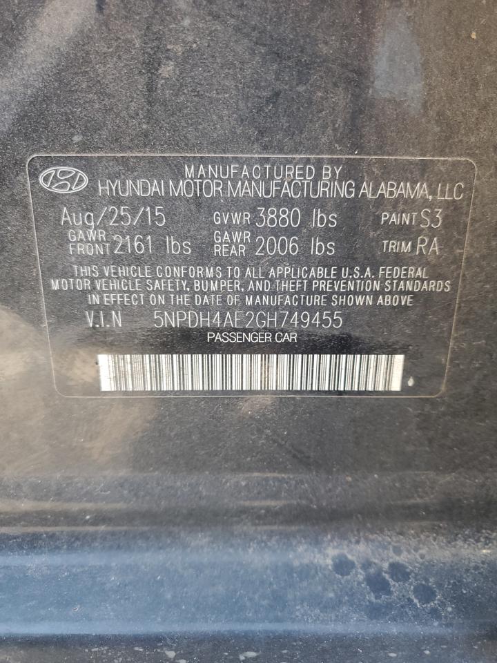 2016 HYUNDAI ELANTRA SE photo 25