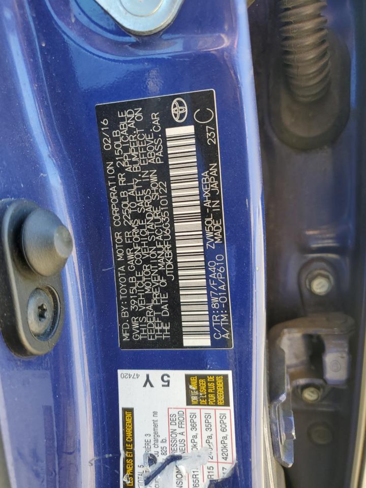 2016 TOYOTA PRIUS photo 34
