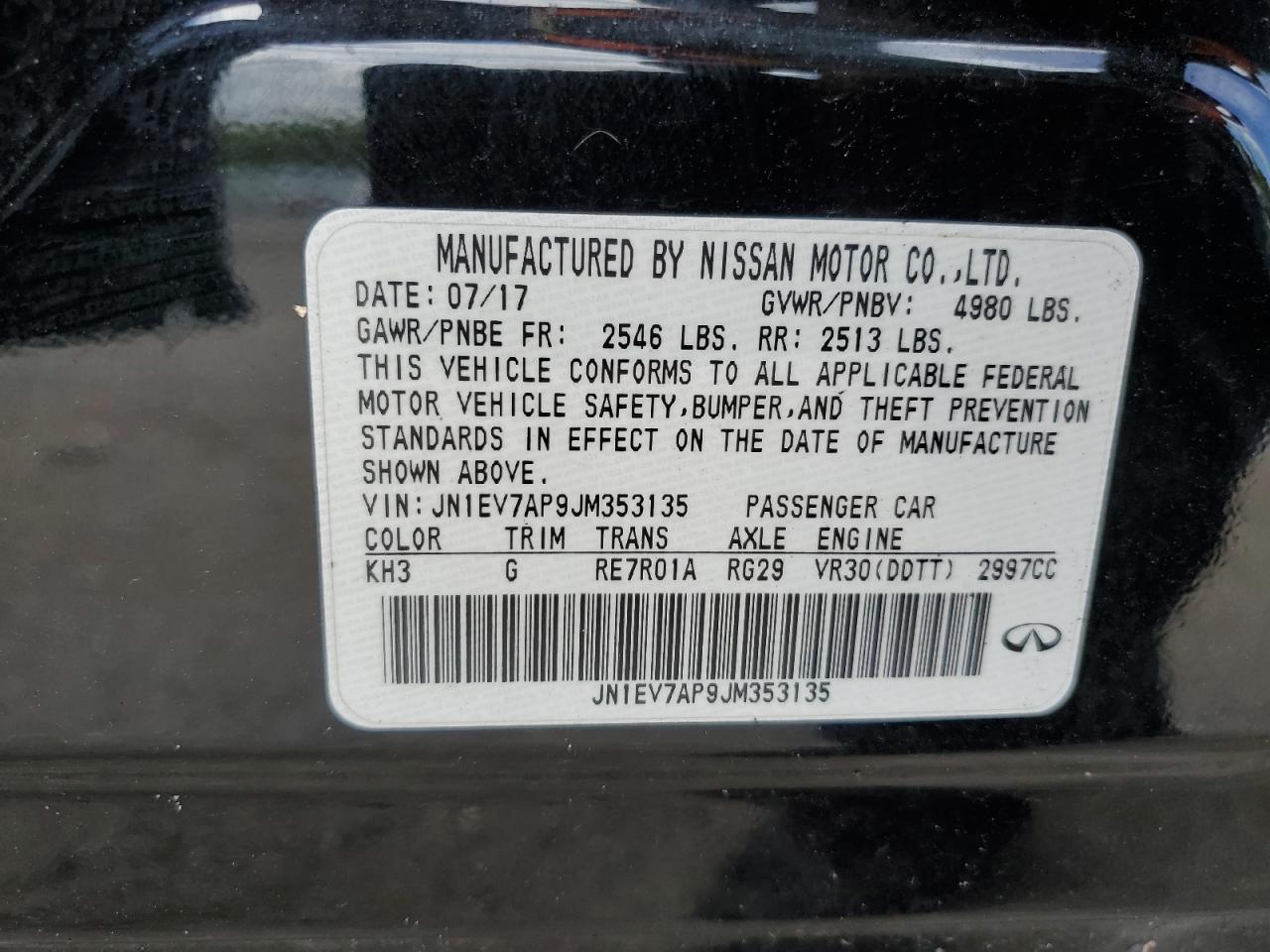 2018 INFINITI Q50 3.0T LUXE photo 23