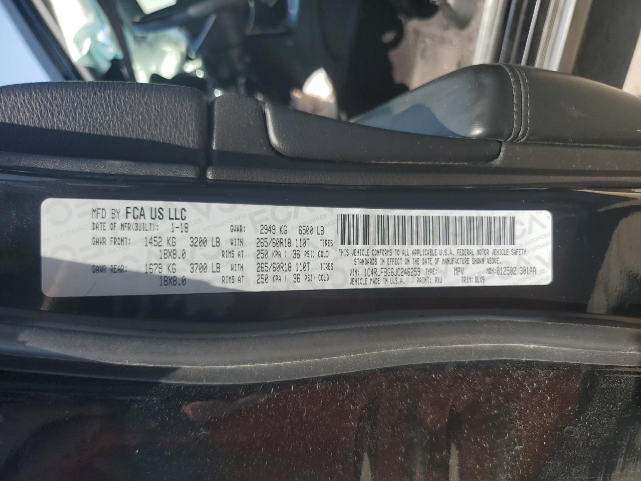 2018 JEEP GRAND CHEROKEE LIMITED photo 25