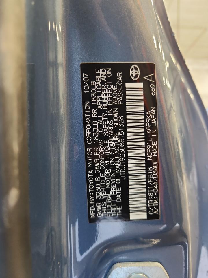 2008 TOYOTA YARIS BASE photo 37