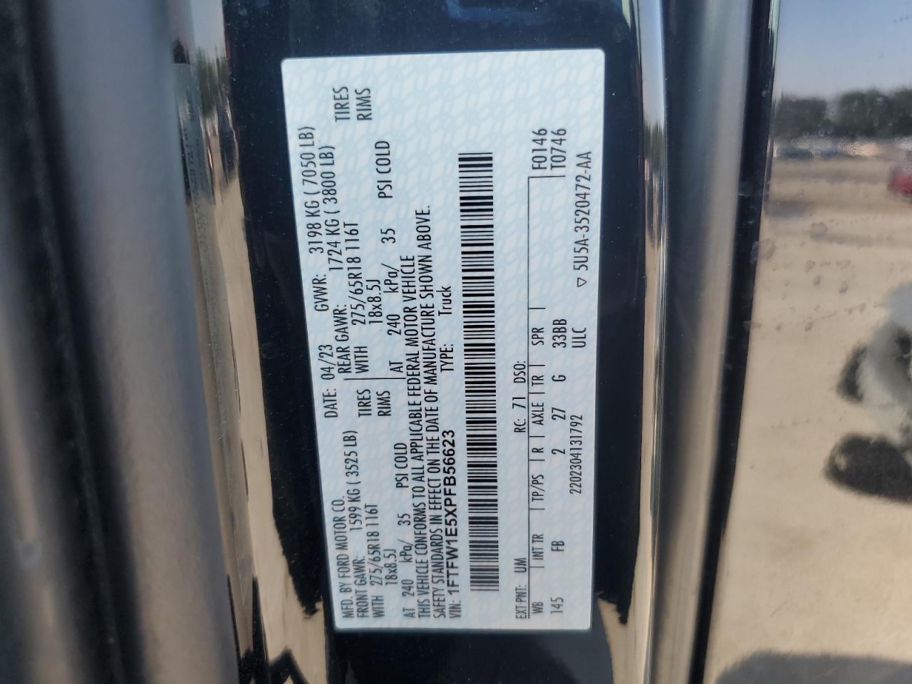 2023 FORD F150 SUPERCREW photo 34