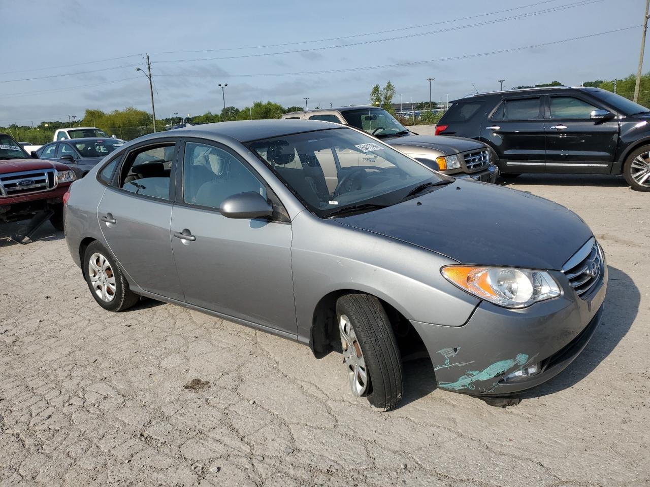 2010 HYUNDAI ELANTRA BLUE photo 10