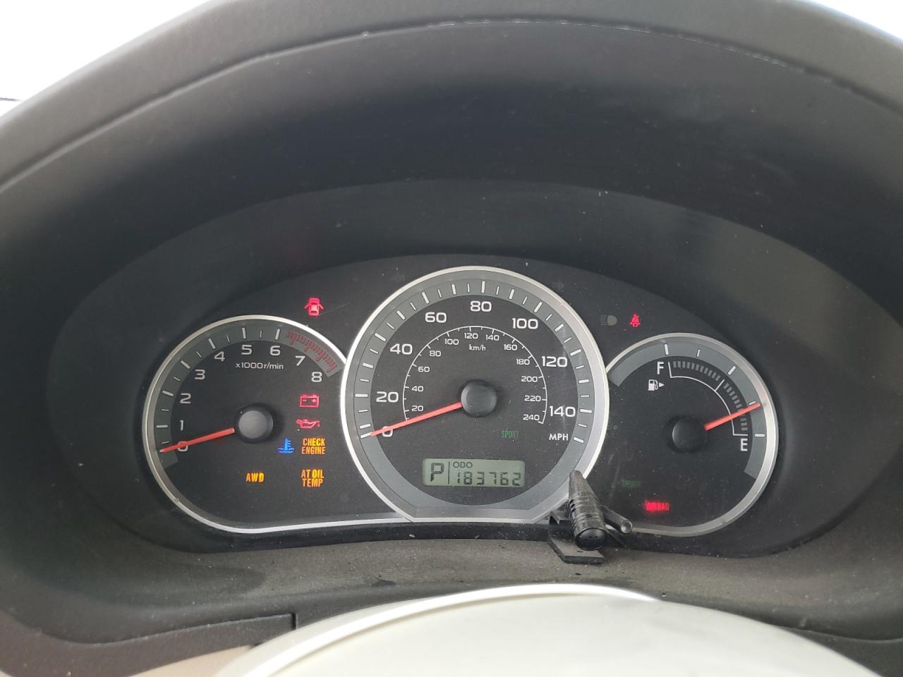 2008 SUBARU IMPREZA 2.5I photo 9