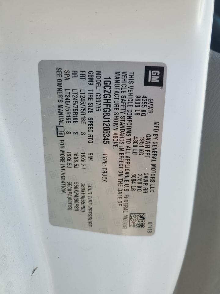 2018 CHEVROLET EXPRESS G3500 photo 23
