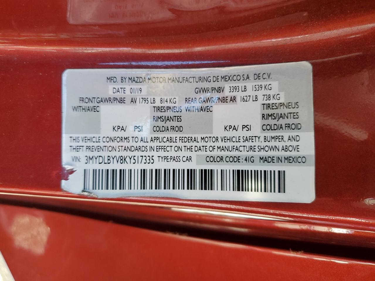 2019 TOYOTA YARIS L photo 23