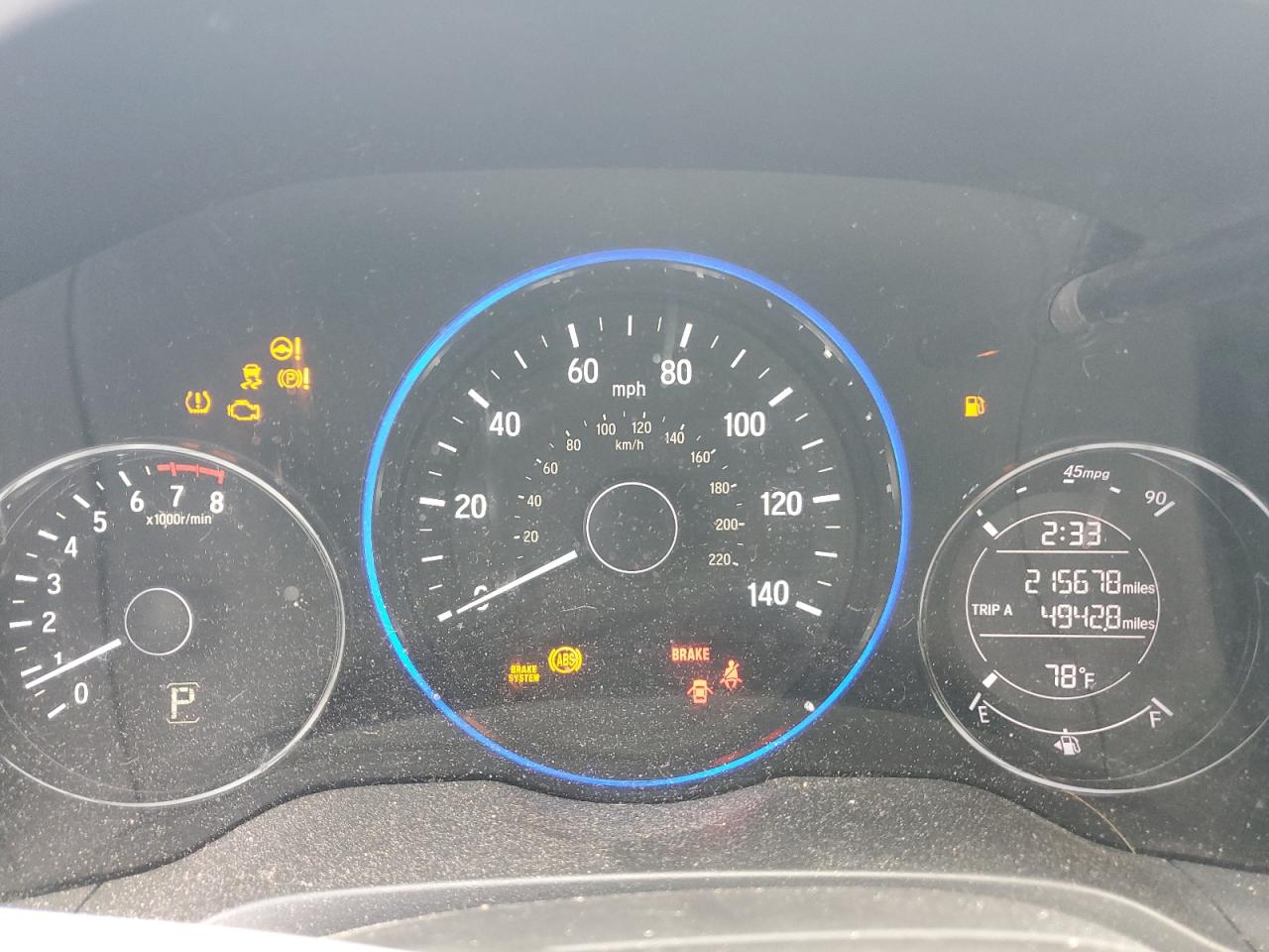 2016 HONDA HR-V LX photo 9
